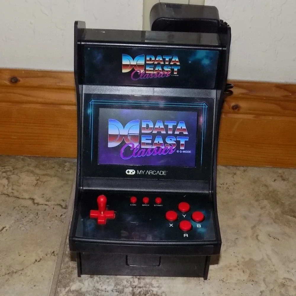 My Arcade Data East‎ Classics Mini Arcade Cabinet Black